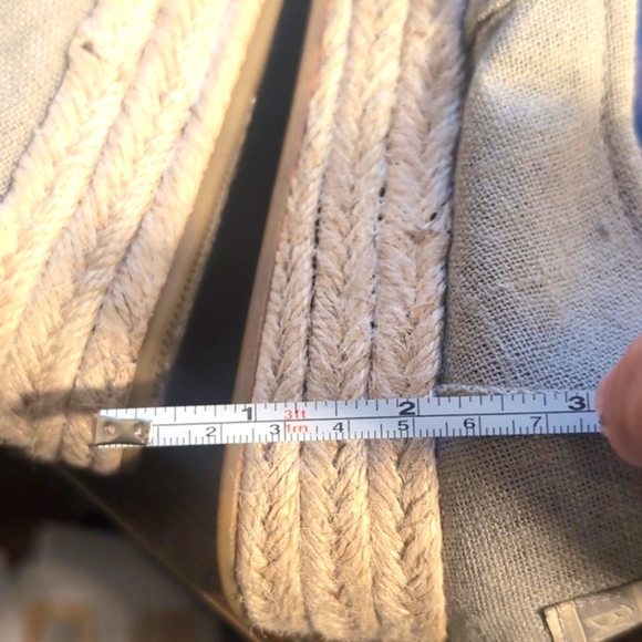 BoBs from Skechers Foam arch pillow Tan Espadrilles Size 8 - Picture 11 of 13